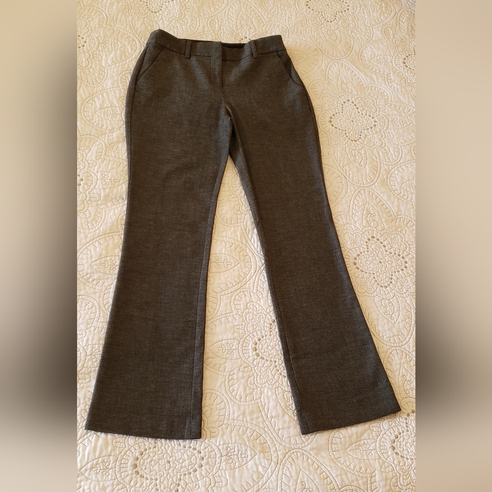 Express Columnist Barely Boot Dress Pants - Picture 2 of 9